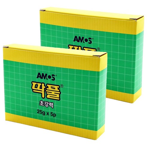 아모스 초강력 딱풀, 25g, 10개