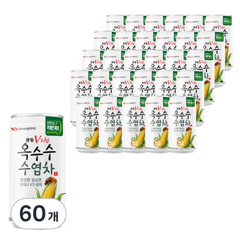 V라인얼굴 광동옥수수수염차, 180ml, 60개