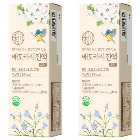 바로이즙 배도라지진액 스틱, 100ml, 2개