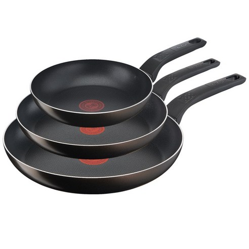 테팔 티타늄 액티쿡 후라이팬 3종세트, 블랙커피, 프라이팬 20cm + 26cm + 30cm, 1세트