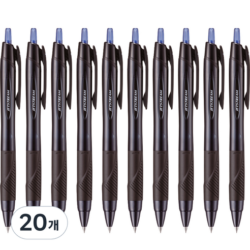 제트스트림 Y D 볼펜 0.7mm 1타 SXN-150-07, 블루, 20개