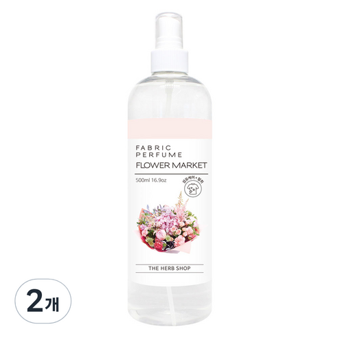더허브샵 섬유향수, 500ml, 2개