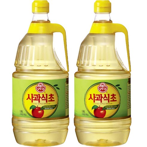오뚜기 사과식초, 2개, 1.8L