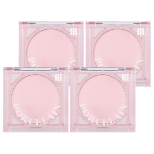 머지 포셀린 치크 블러셔 4.2g, 페어링 핑크, 4개