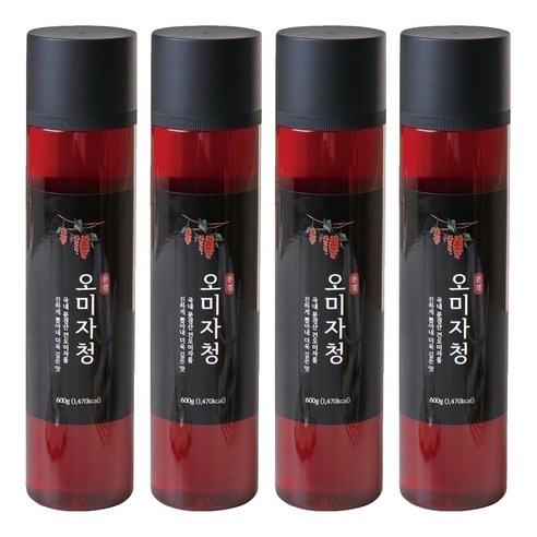 원티즈 문경 오미자청, 600g, 4개