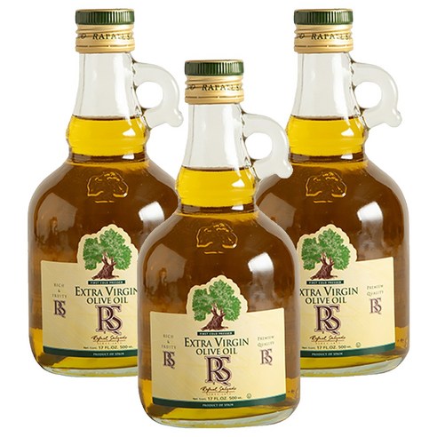 라파엘살가도 엑스트라버진 올리브유, 500ml, 3개
