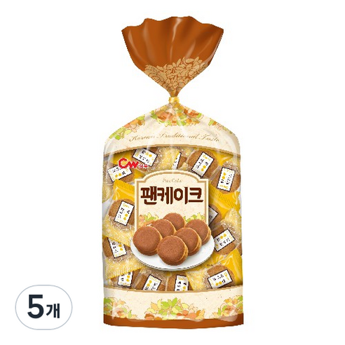 청우 팬케이크 리본, 450g, 5개