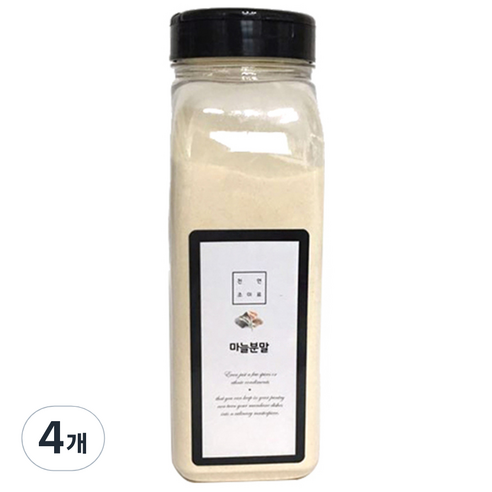 딜리셔스마켓 천연향신료 마늘분말, 450g, 4개