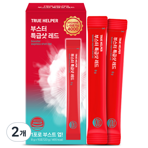 트루헬퍼 부스터 특급샷 레드 15p, 120g, 3개