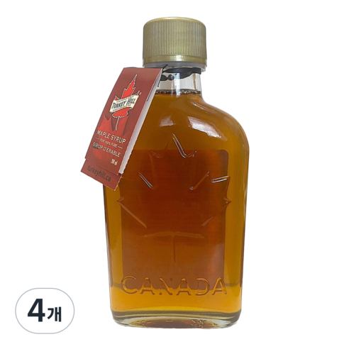 터키힐 메이플 시럽, 200ml, 4개