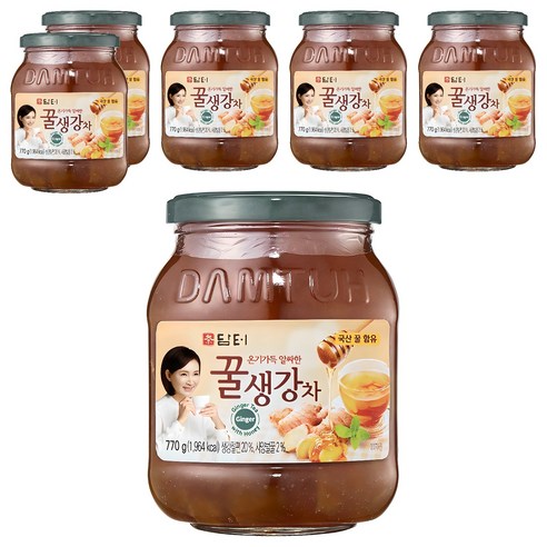 담터 꿀생강차, 770g, 1개입, 6개