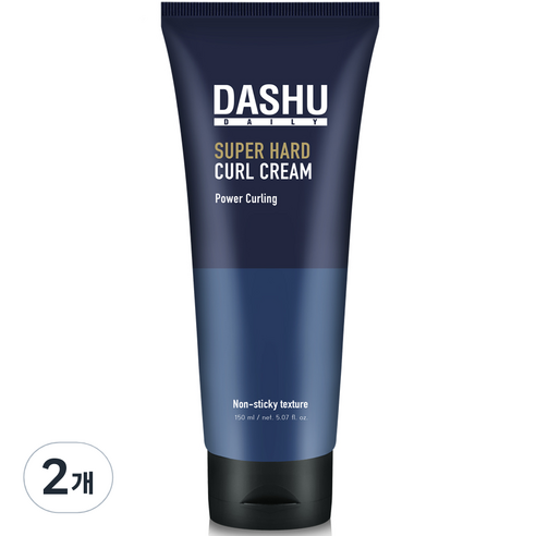 다슈 데일리 슈퍼 하드 컬크림, 150ml, 2개