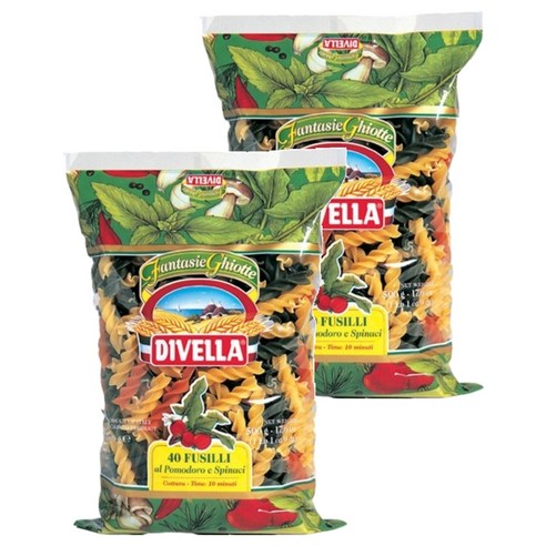 디벨라 삼색 푸질리, 500g, 2개