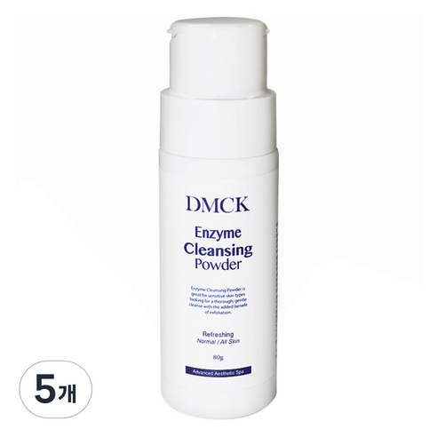 DMCK 엔자임 클렌징 파우더, 80g, 5개