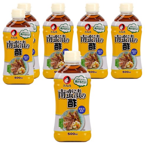 오타후쿠 난반즈케노스 간장 식초 소스, 6개, 500ml