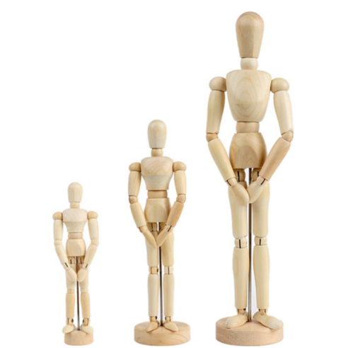 예술적 영감을 불어넣는 나무 친구, 제이앤씨 인체 목각 관절인형