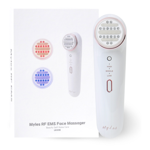 피부 속 빛을 깨우는 마법, 밀레스 더뉴 EMS 고주파 마사지기 갈바닉 뷰티 디바이스 리즈엘고주파