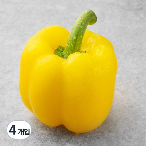 친환경 노랑 파프리카 1입, 1개입, 4개