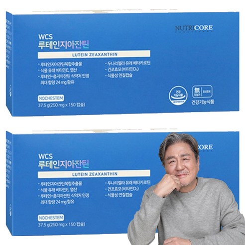 뉴트리코어 WCS 루테인지아잔틴, 150정, 2개