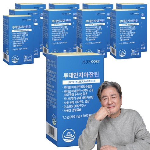 뉴트리코어 루테인지아잔틴, 30정, 10개