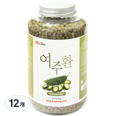 갑당약초 여주환, 12개, 400g