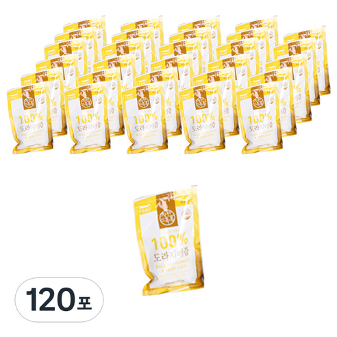 착한톡톡 100% 도라지배즙, 100ml, 120개 착한톡톡 100% 도라지배즙, 100ml, 120개