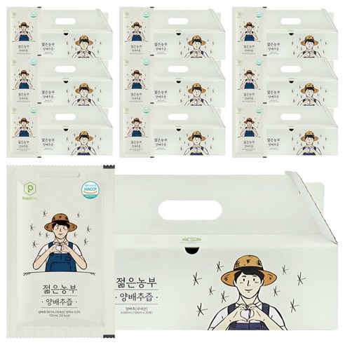 푸릇담 국내산 젊은농부 양배추즙, 3L, 10개