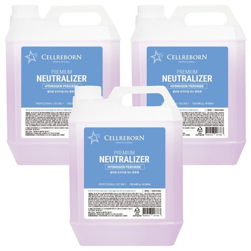셀리본 프리미엄 과수 중화제, 3개, 4100ml