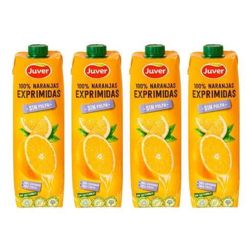 후버 착즙 오렌지주스, 1L, 4개
