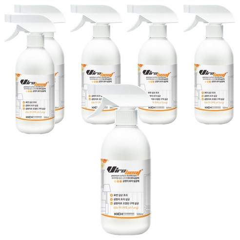 바이로비트 곰팡이 포자 살균제, 500ml, 6개