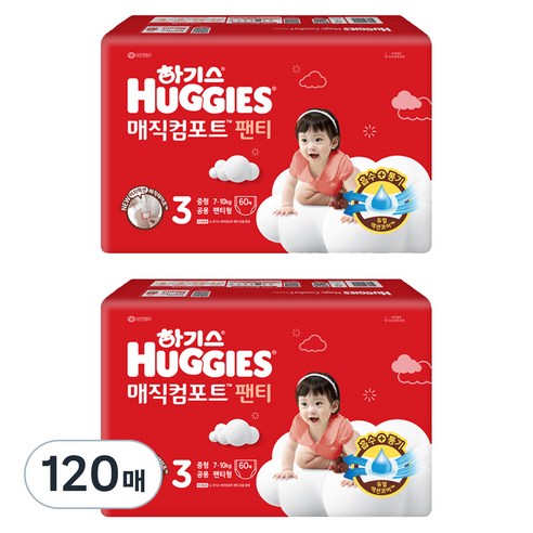 아기와 부모를 위한 최고의 선택: 하기스 2024 매직컴포트 팬티형 기저귀