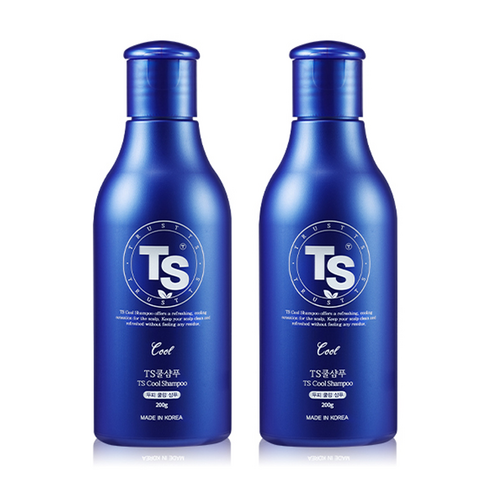 TS 쿨샴푸 민트향, 200g, 2개