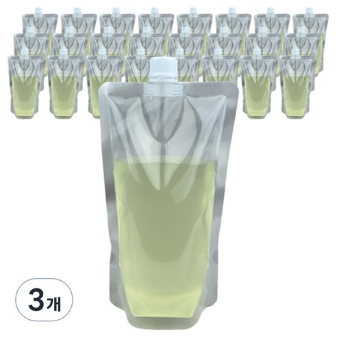 맘스퀴즈 스파우트 음료 파우치 300ml 22파이, 12 x 18 cm, 25개입, 3개