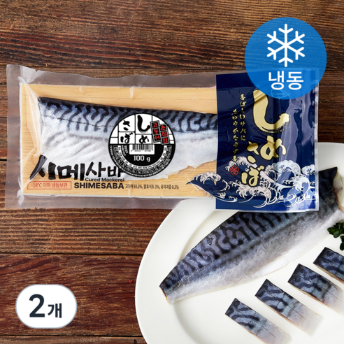 고래미 시메사바 (냉동), 2개, 100g
