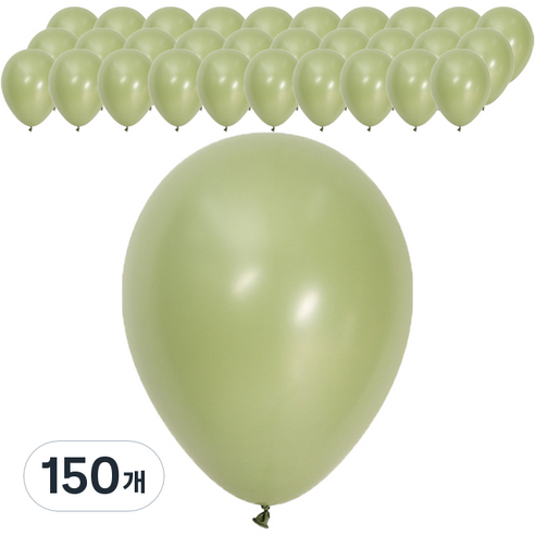셈퍼텍스 스탠다드 풍선 30cm, 유칼립투스, 150개