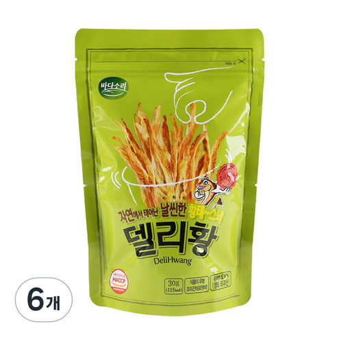 바다소리 델리황 오리지널뉴, 30g, 6개