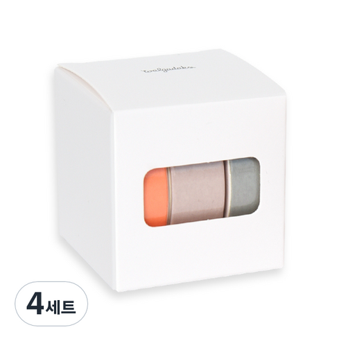 왈가닥스 아르떼 마스킹테이프 3종 세트 47 x 15 x 10 mm, Twilight, 4세트