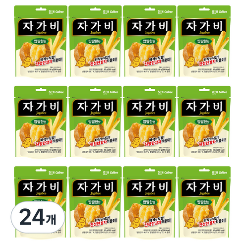 자가비 짭짤한 맛, 50g, 24개