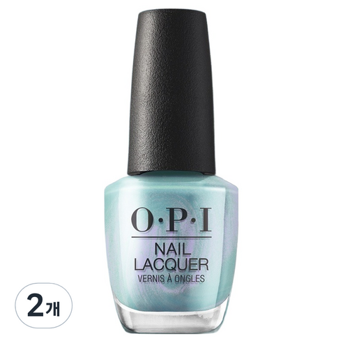 OPI 네일락커 매니큐어 S046, REALITY CHECK YA OUT, 2개, 15ml