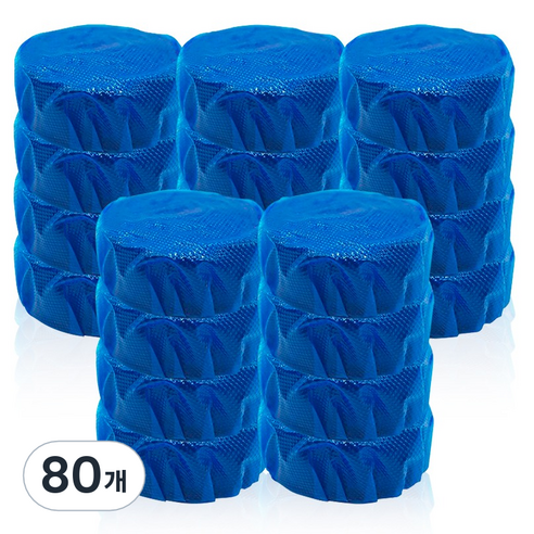 코끼리리빙 고체형 변기세정제, 50g, 80개