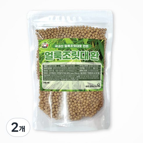 백장생 얼룩조릿대환, 2개, 300g