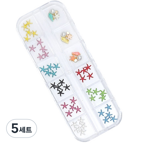 카카스 썸머파츠세트 KN-P1080, 혼합색상, 5세트