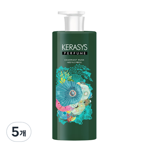 케라시스 샤르망 머스크 퍼퓸 린스, 600ml, 5개