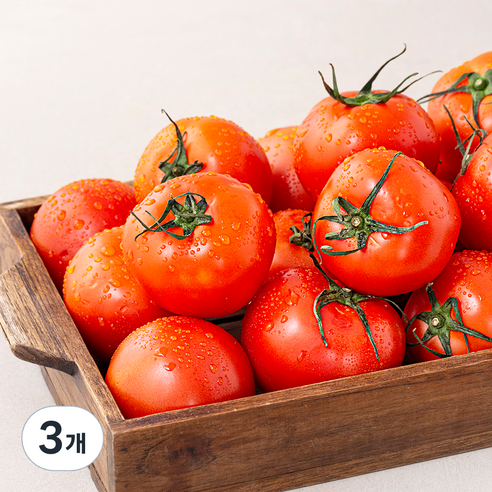 스마트팜 완숙토마토, 3kg, 3개