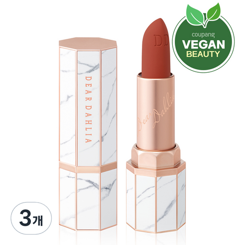 디어달리아 립 파라다이스 에포트리스 매트 립스틱 3.2g, M104 카밀라, 3개