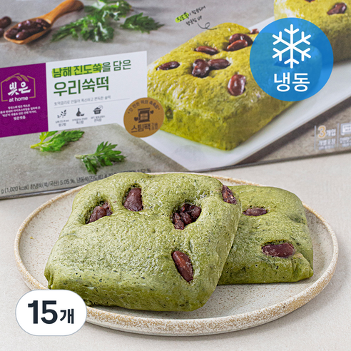 빚은 우리쑥 술떡 (냉동), 15개, 160g