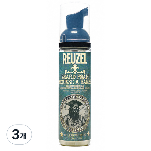 리우젤 비어드 폼, 70ml, 3개