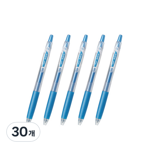 파이롯트 주스 젤잉크펜 0.5mm LJU-10EF, 메탈릭블루, 30개