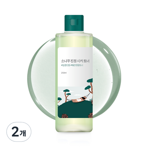 라운드랩 소나무 진정 시카 토너, 250ml, 1개 자작나무수분로션 Best Top5