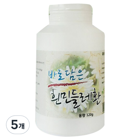 NK협동조합 흰민들레환, 5개, 120g